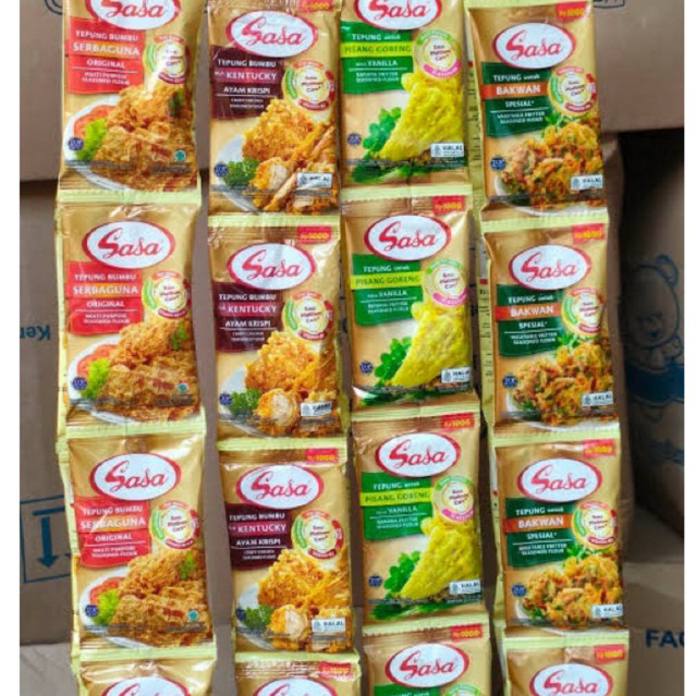 

30 Sachet TEPUNG SASA 32gr Tepung Bumbu Sasa Serbaguna