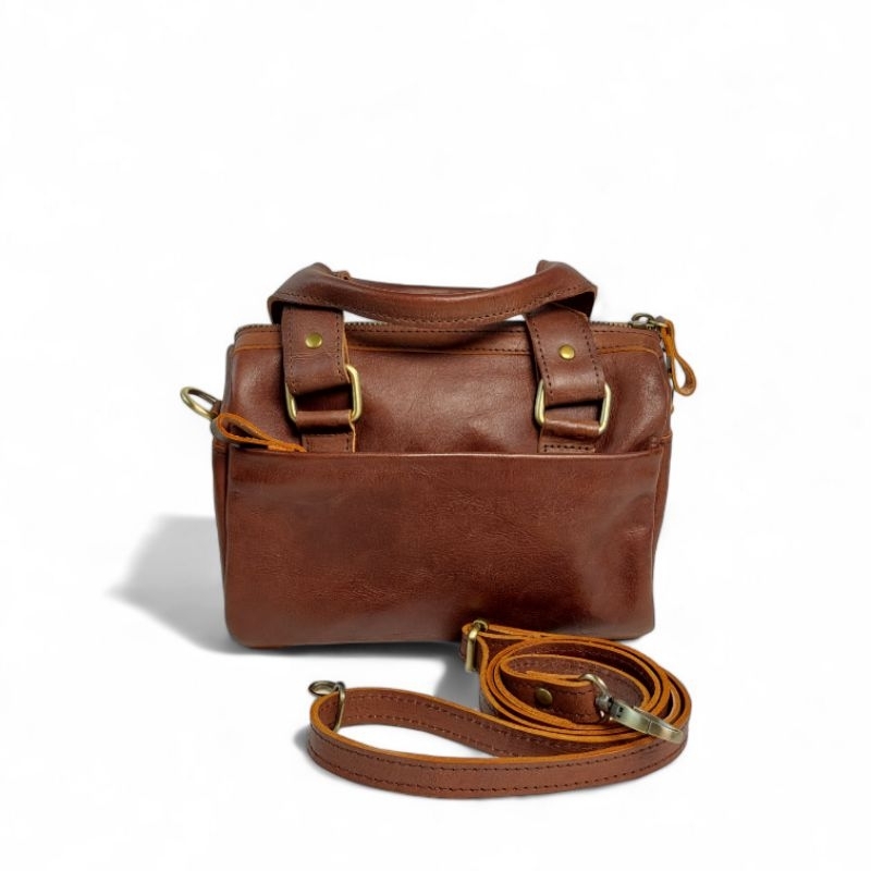 Tas Jinjing dan Selempang Wanita Ukuran Kecil Dari KULIT ASLI