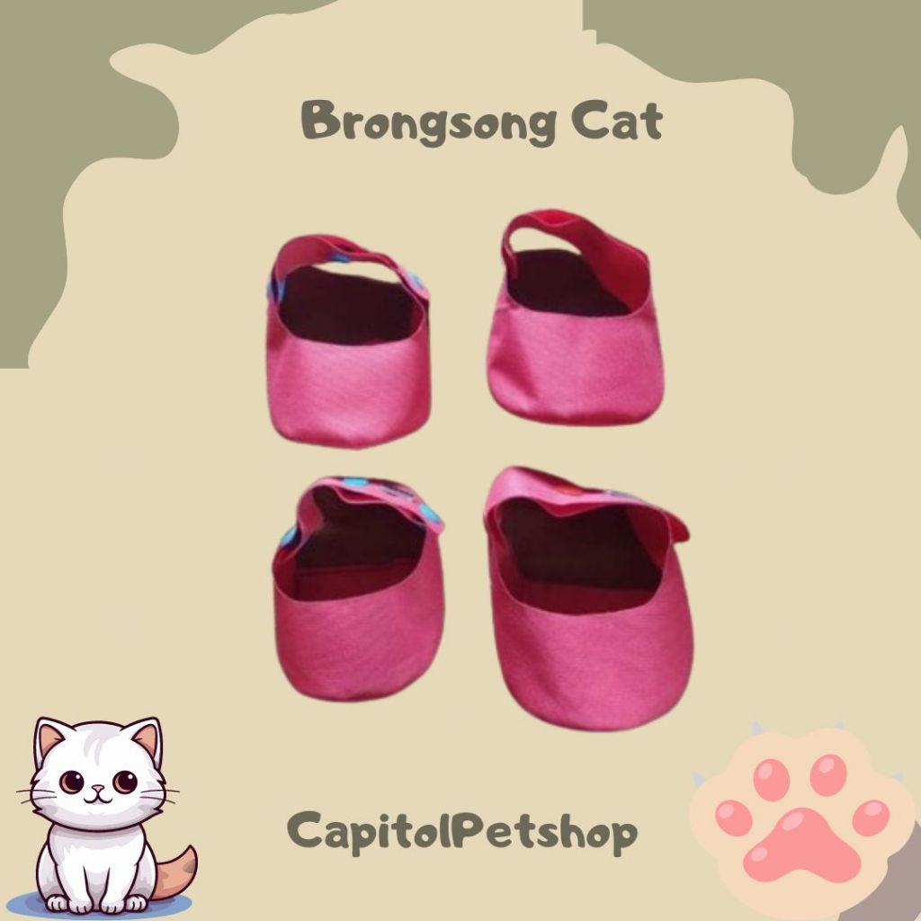 Brongsong Cat Kitten Penutup Mulut Kucing Italy