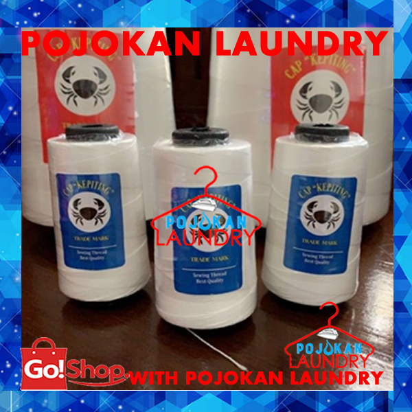 Benang Karung Cap Kepiting/Benang Jahit Karung/Benang Karung Putih/Benang Karung Cap Kepiting/Benang