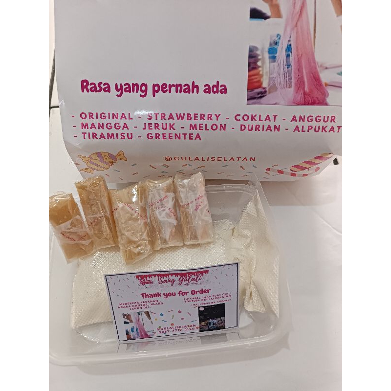 

GULALI RAMBUT NENEK/GULALI TEPUNG ORIGINAL