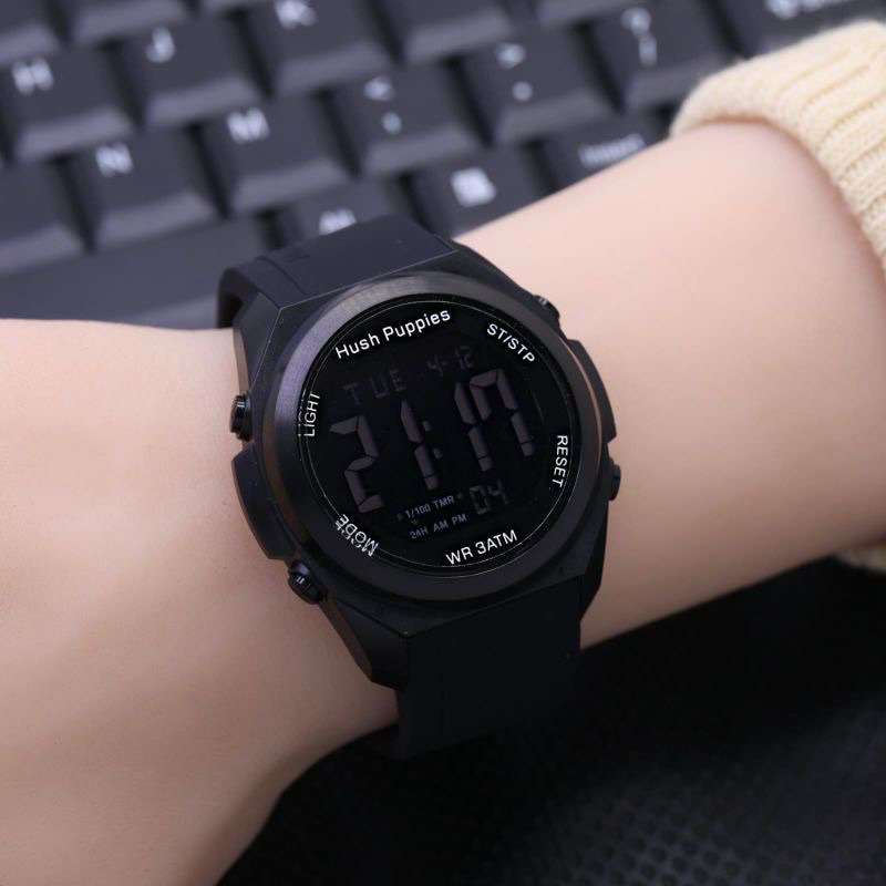 JT-02 JAM TANGAN WANITA/PRIA DIGITAL HUSH PUPPIES HYNAN WATCH