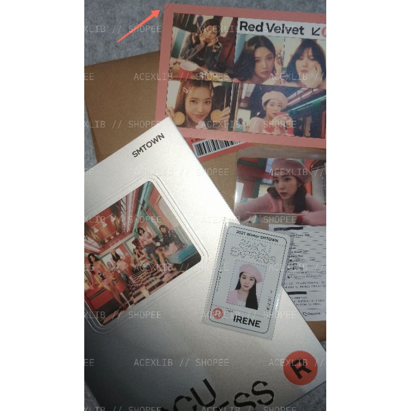 Album 2021 Winter SMTOWN: SMCU Express - Irene ver. Fullset Unsealed PC Irene Pass Card Irene Folded