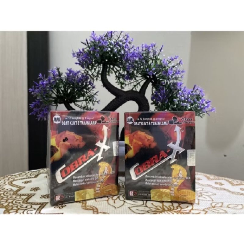 Formula Kapsul pria dewasa (CobraX) Original isi 10 Bungkus