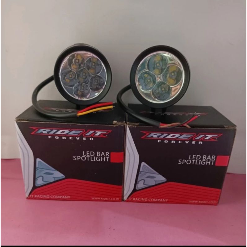 LAMPU SOROT TEMBAK LED RIDE IT 4/6 MATA