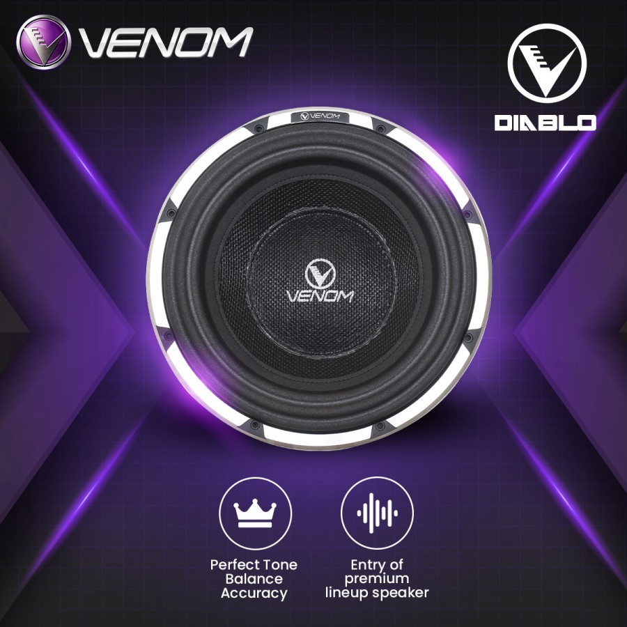 SUBWOOFER VENOM VX 7012 W