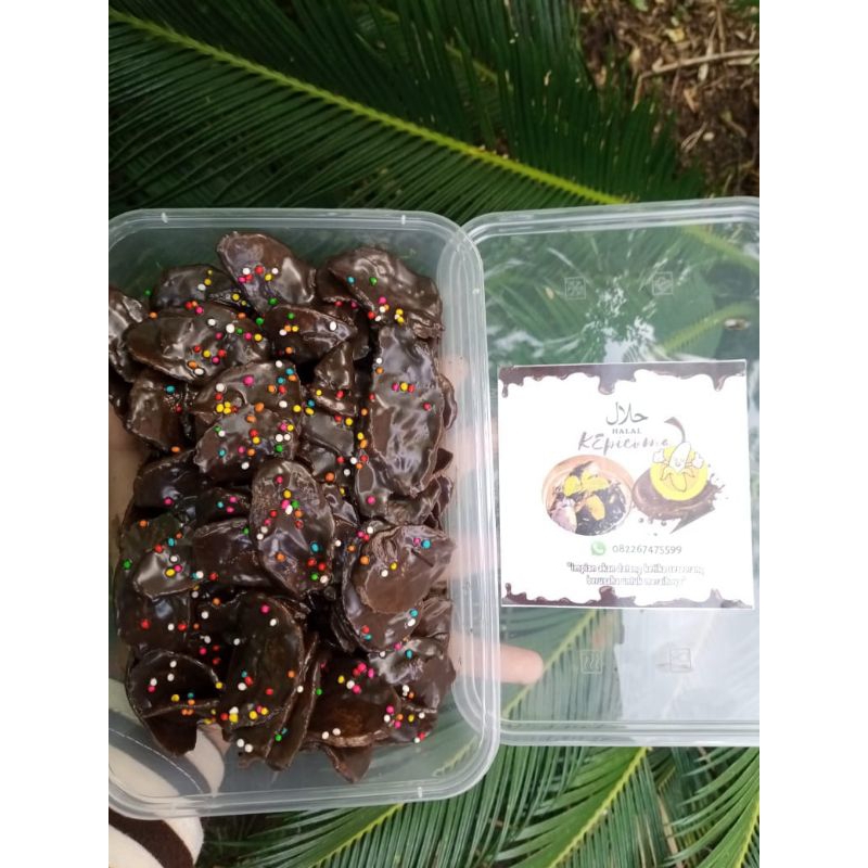 

keripik pisang coklat