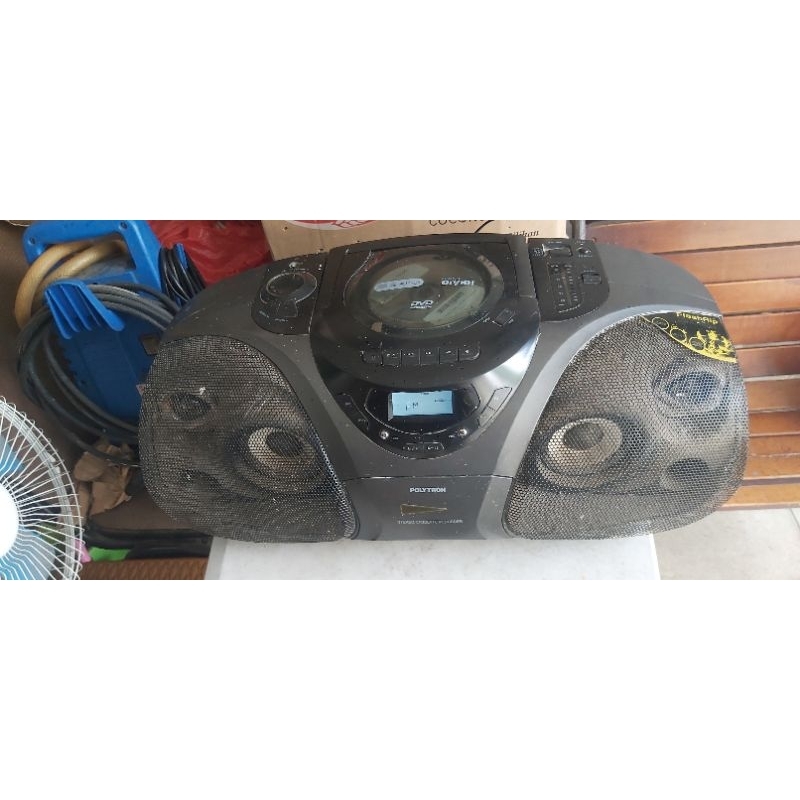 radio dvd polytron bazzoke  suara mantap