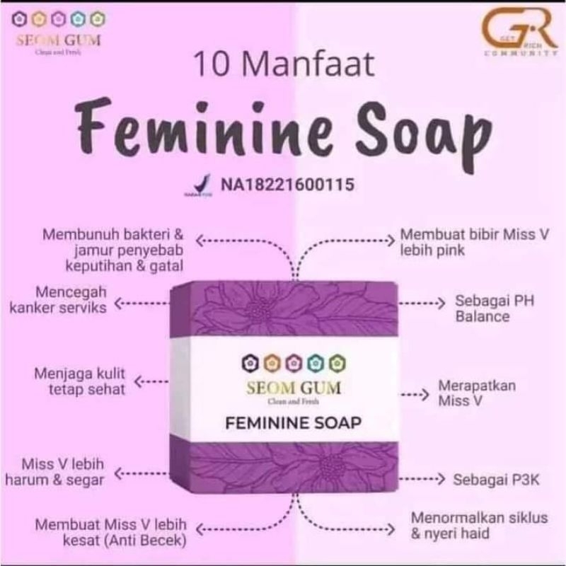SEOM GUM FEMININE SOAP