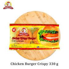

BARTOZ Chicken Krispy Burger 330g isi 6