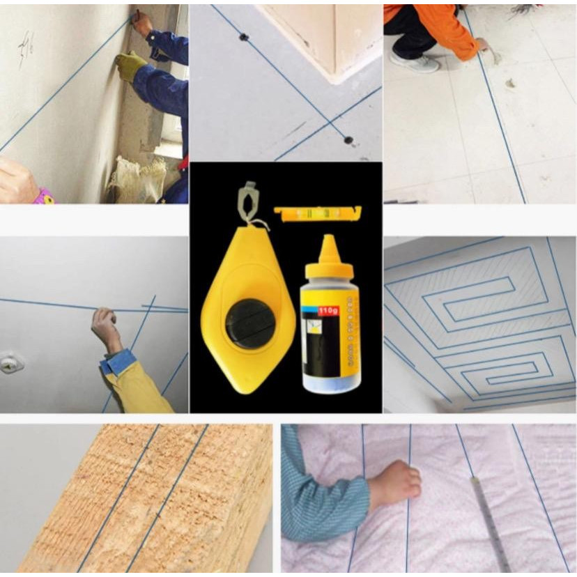 Benang Sipatan Ukur Tukang Set benang tukang set