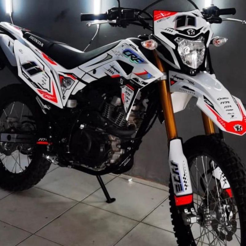 021DECAL - DECAL CRF PUTIH MERAH