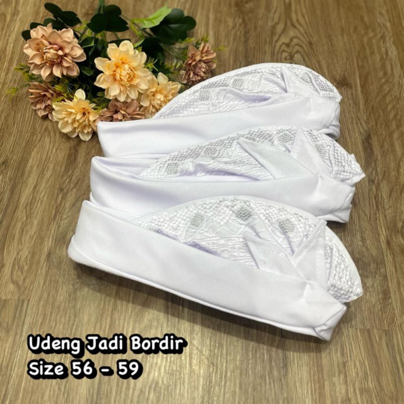 Udeng Jadi Bordir Songket|| Udeng Dewasa || Udeng Bali