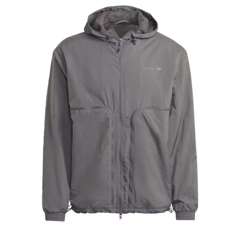 adidas ORIGINAL adidas RIFTA Reclaim Windbreaker Pria Abu-abu kode tag HK2774