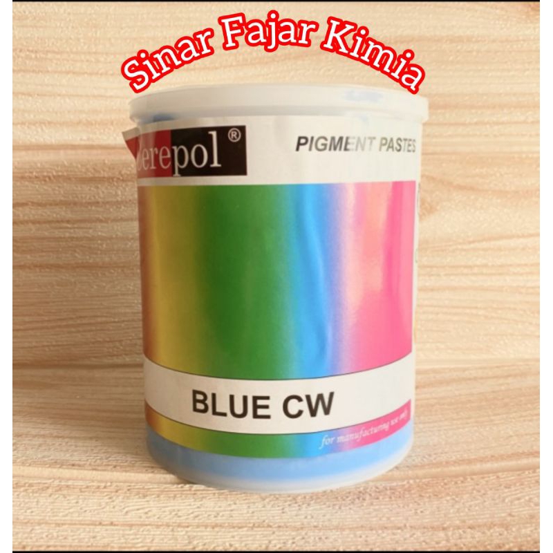 Pewarna resin/pigment - blue cw