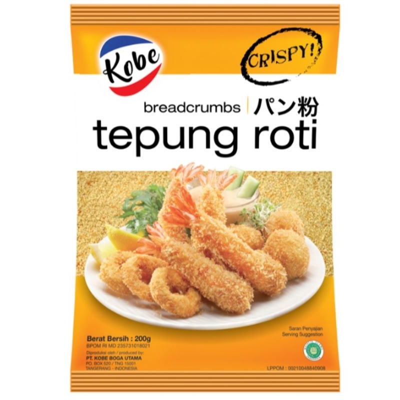 

kobe tepung roti krispi 200 gr