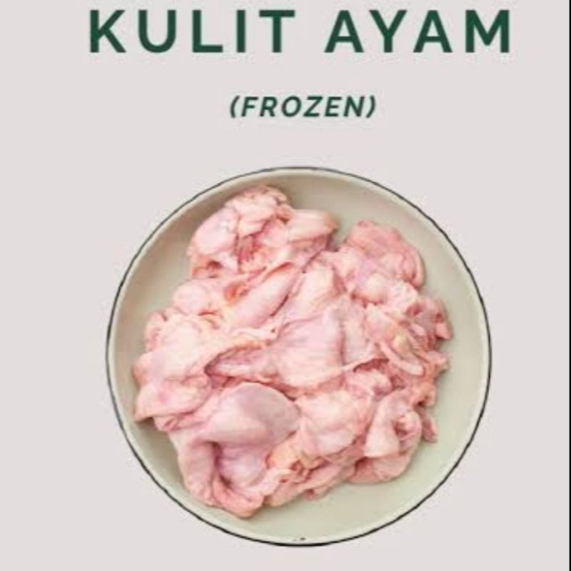 

Kulit bodi Ayam berat 2kg-2.2kg