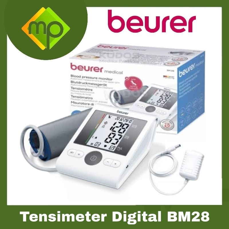 Tensimeter Digital Beurer BM 28  Tensimeter Plus Adaptor Beurer BM28