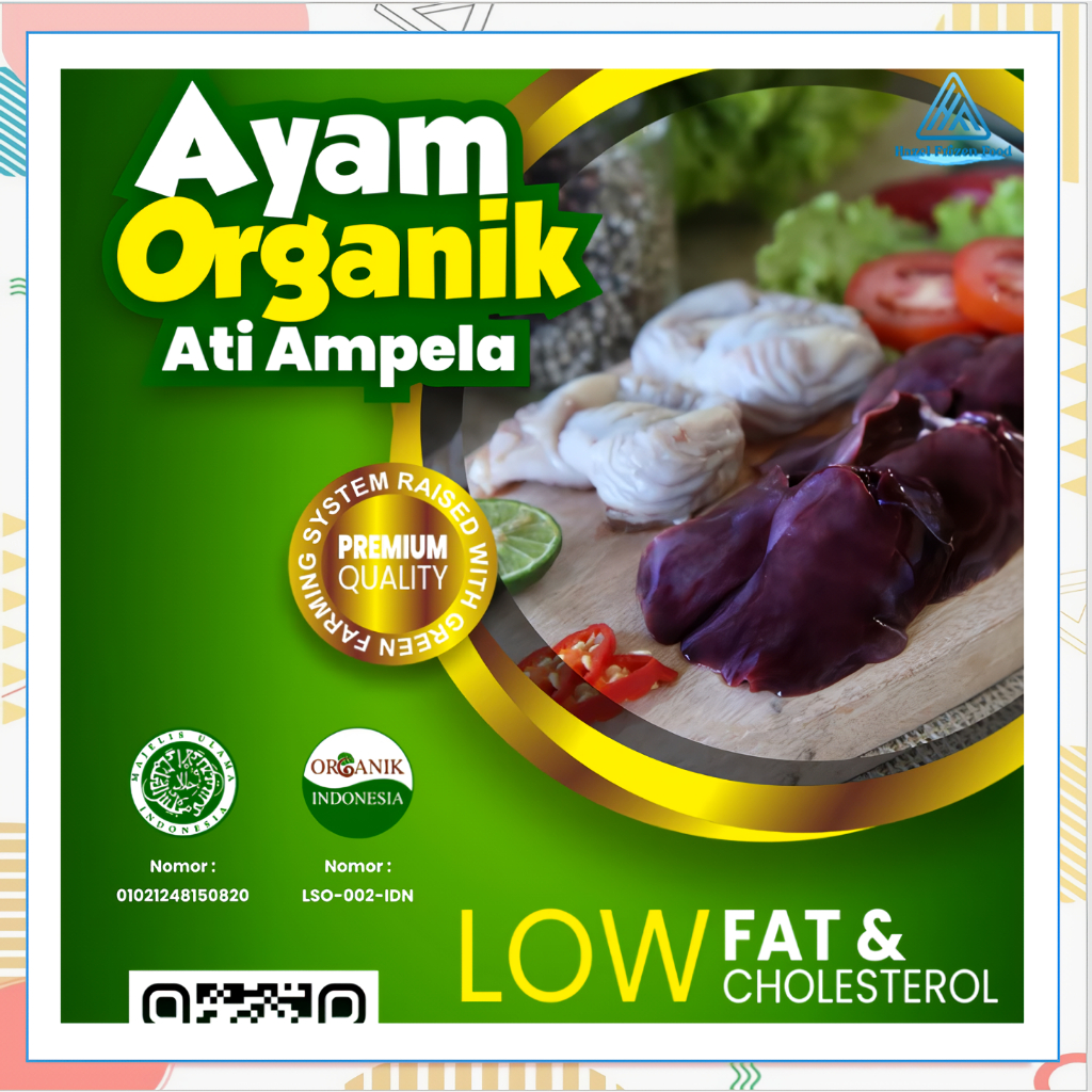 

Ati Ampela Ayam Organik Berkah Chicken 500 g Karawang