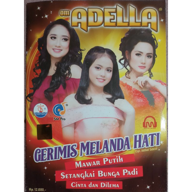VCD original album om adella gerimis melanda hati