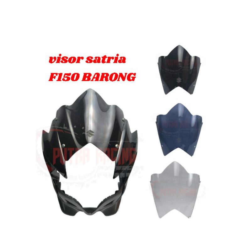 visor satria FU barong, visor Suzuki satria FU barong tahun 2011 2012 2013