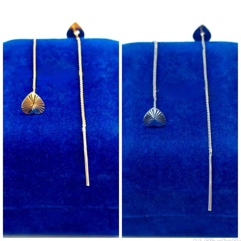 ANTING JARUM PERAK 925 LAPIS MAS