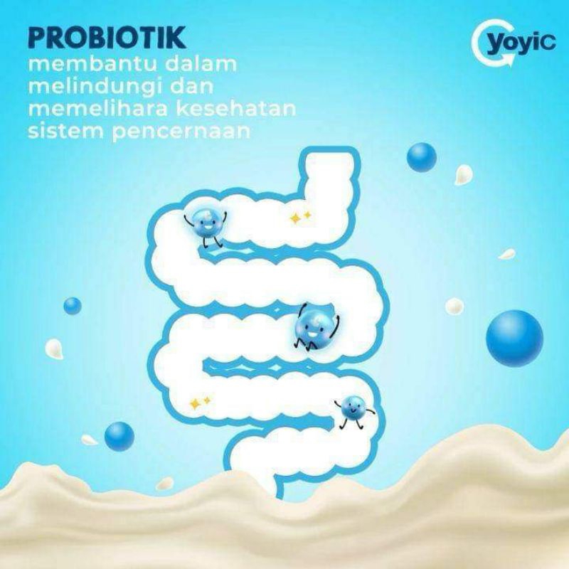 

Yoyic yogurt 1 pack isi 12 botol