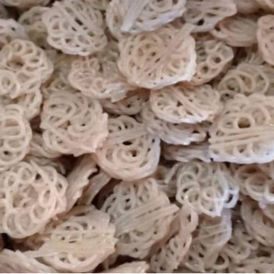 

bGF KERUPUK RAFAEL KECIL 1KG/ KERUPUK MAWAR PUTIH VIRAL KECIL