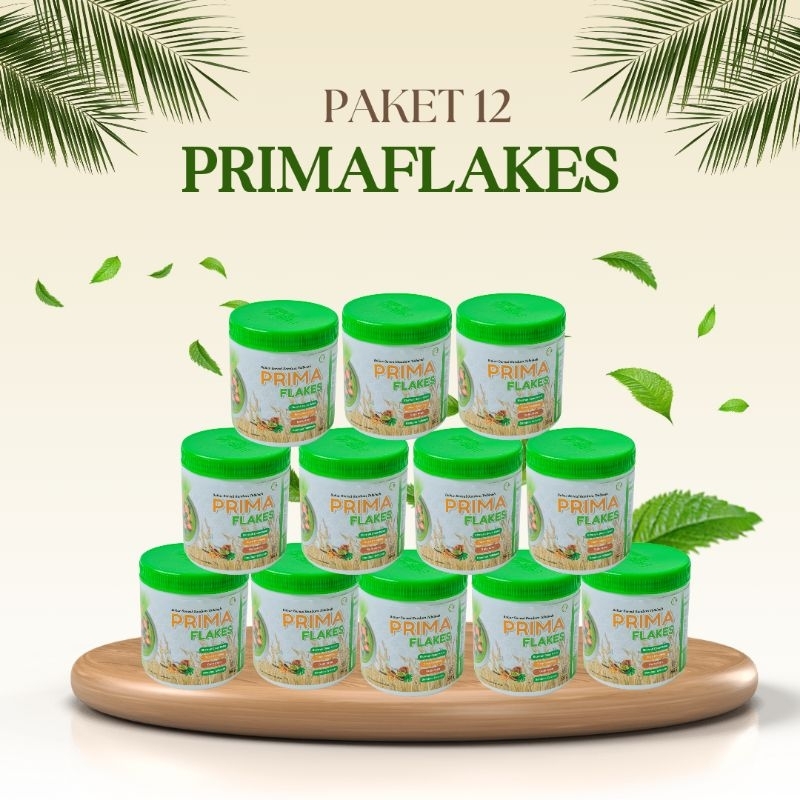 

Paket Reseller 12 Pcs Primaflakes Bubur sereal gandum talbinah Ampuh Mengatasi Asam Lambung Gerd, Maag serta membantu Perbaiki System Sistem Pencernaan Kontrol Kadar Gula Darah & Tingkatkan Antibodi Imunitas Tubuh primaflakes original