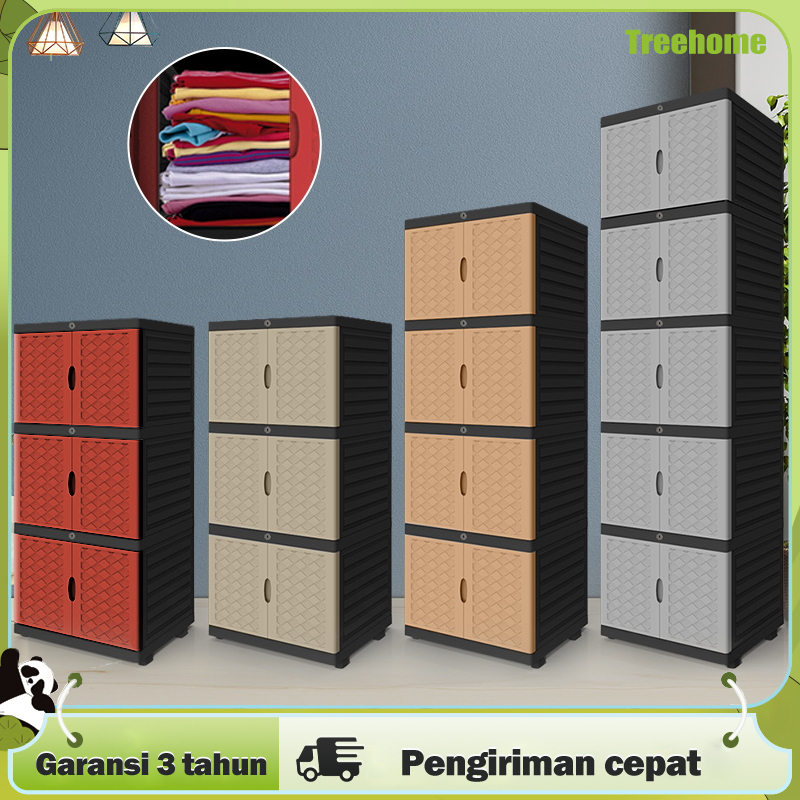 Lemari Plastik/Loker Plastik/Lemari Pakaian Plastik