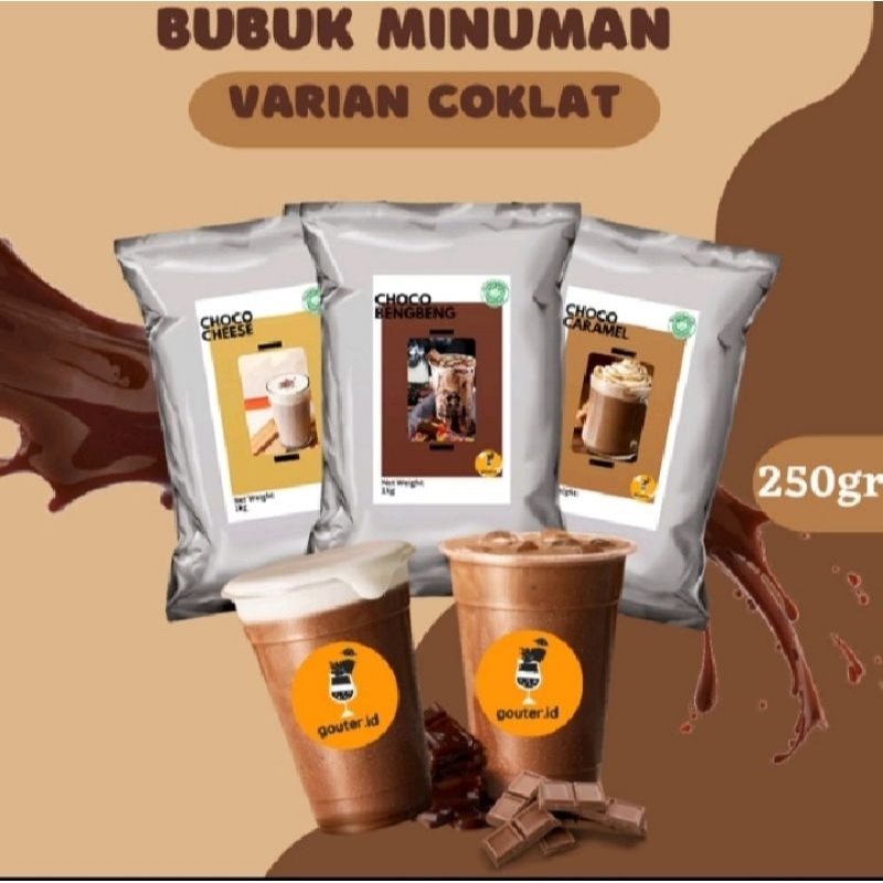 

Bubuk Minuman Varian Coklat 250gr (Regular)