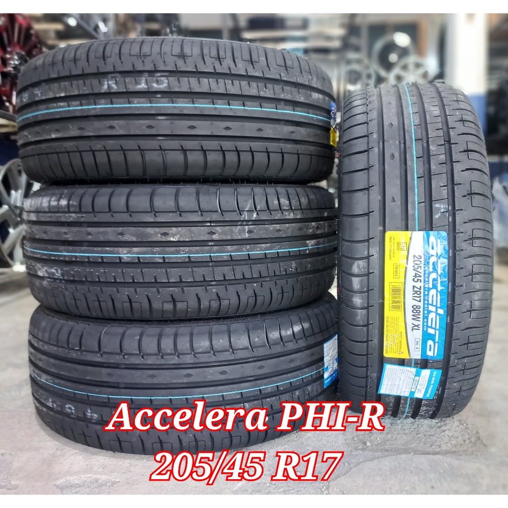 ban mobil accelera 205/45 R17