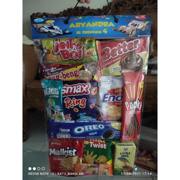 

Paket Ulang Tahun Anak Mewah/ Snack Ulang Tahun Anak