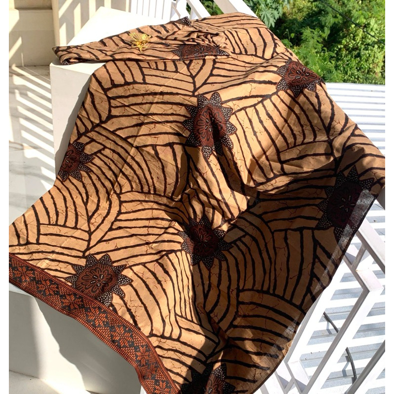 SAPUT BATIK INDIGO // PAKAIAN ADAT BALI // Saput dan udeng batik // Batik Premium // Bahan Halus // 