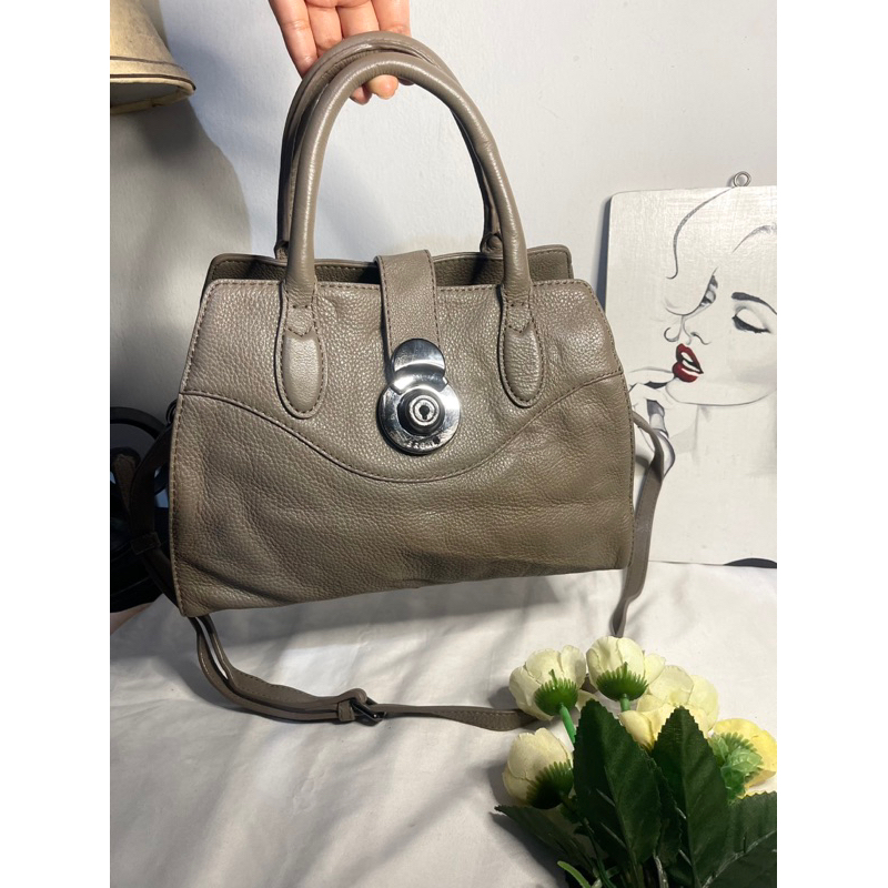 BREAL Taupe Hand Bag/Sling Bag