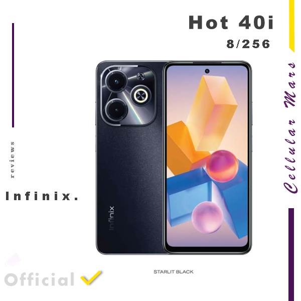 Infinix Hot 40i 8/256 Garansi Resmi Infinix Indonesia, brand new inbox