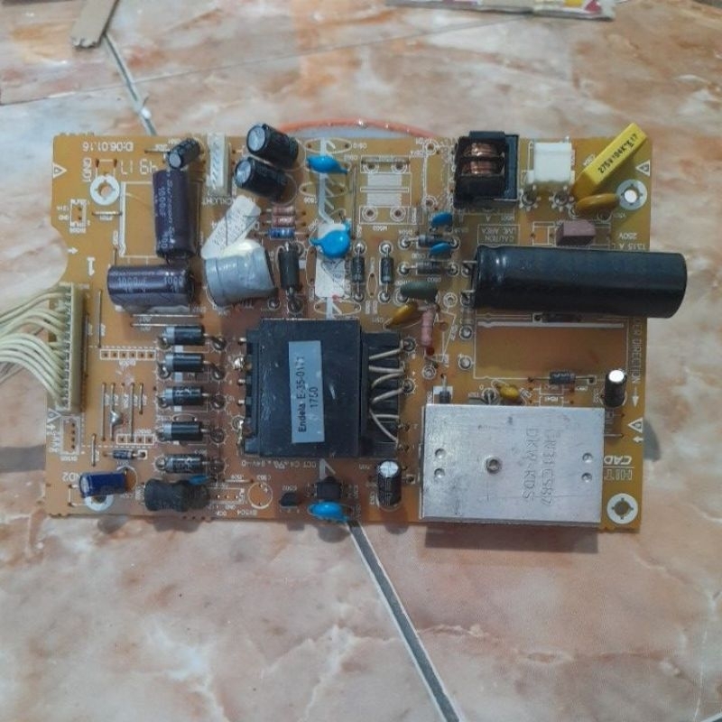 Psu power suply polytron PLD32T711 / PLD32D710 out vcc 3 soket & bisa keberbagai tipe lainnya