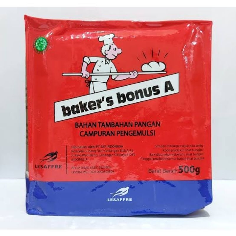 

Baker bonus A bread improver timbangan 50g