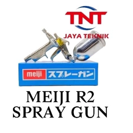 SPRAY GUN MEIJI R2 TAIWAN / ALAT SEMPROT CAT  TABUNG ATAS MEIJI R2 / MEIJI R2