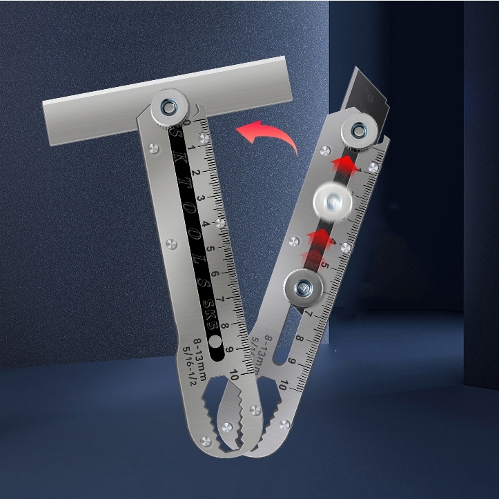 

Cutter Besi Stainless Steel 9in1 Pisau Cutter 15mm Pemotong Serbaguna Anti Karat 9 in 1 Dan Isi Cutter - SenseAcc