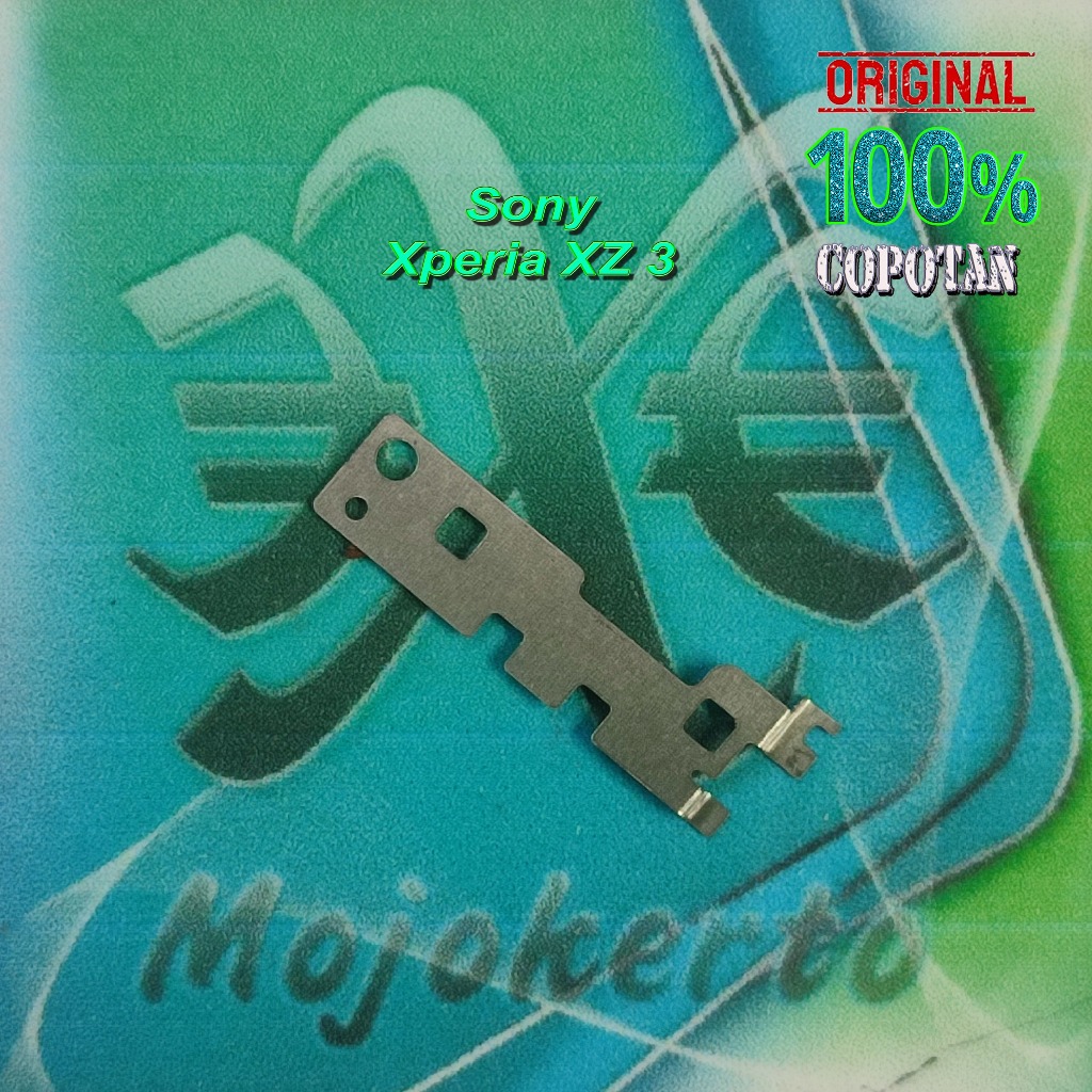 Sony Xperia XZ 3 (PM-1152-BV) 2018 Plat besi penjepit soket mesin original copotan | eXe Comp