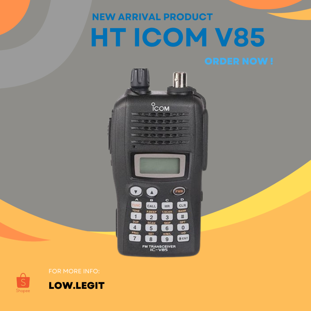 HT ICOM V85 HANDY TALKIE IC V85 RADIO HT VHF TERMURAHH