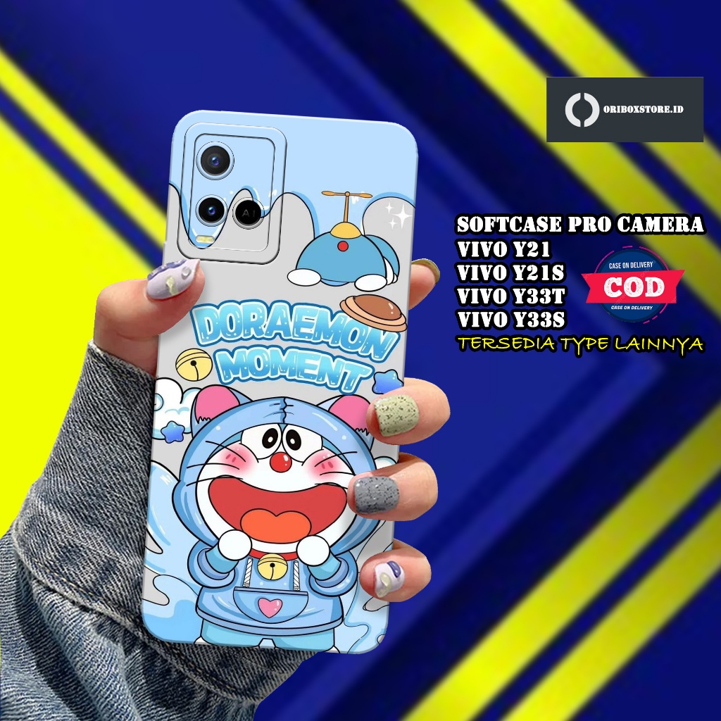 Case Hp VIVO Y21 /  Y21S / Y33S  / Y33T Terbaru - Motif Case Kartun - kesing VIVO Y21 /  Y21S / Y33S
