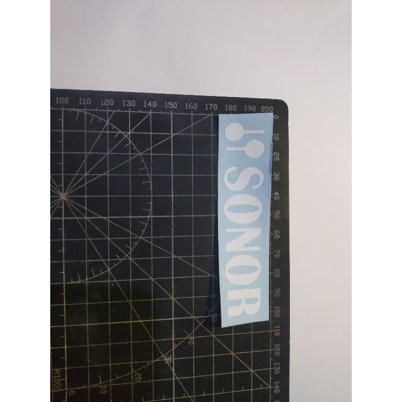 

cutting stiker sonor