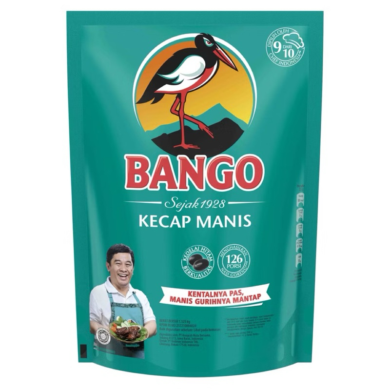 BANGO KECAP MANIS 1.5KG - BANGO KECAP MANIS 6X1.5KG