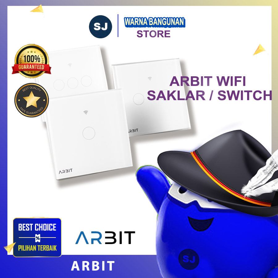 ARBIT WiFi Smart Wall Switch Saklar Pintar