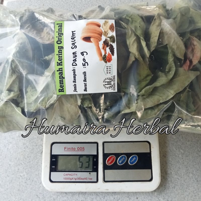 

Daun Salam Kering 50Gram Rempah Kering Daun Salam
