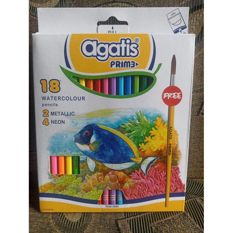 

pensil warna agatis prime 18 warna