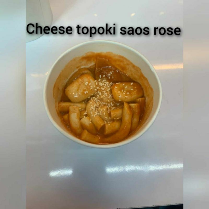 

Topokki Creamy Rose