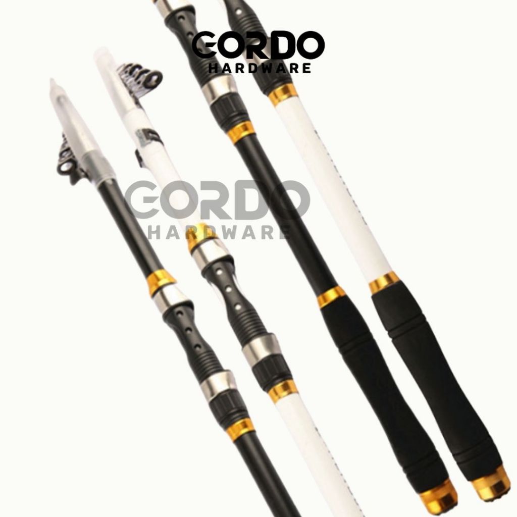 GHOTDA Joran Pancing Antena Portable Fishing Telescopic Rod Pole Carbon Fiber / Joran Pancing Ghotda